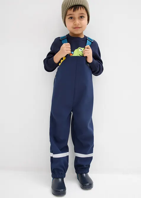 Thermo-Softshell-Regenlatzhose, wasserabweisend, bonprix