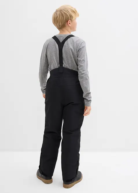 wasserdichte Funktionshose mit Hosenträgern und reflektierende Details, bonprix