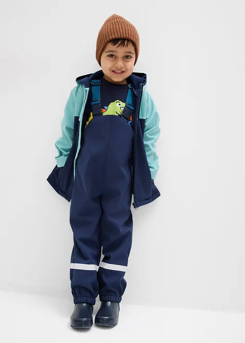 Parka thermique en softshell déperlant, bonprix