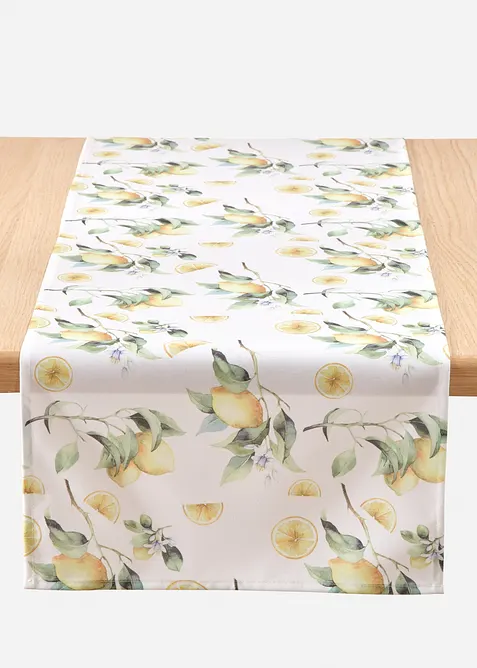 Chemin de table avec imprimé citrons, bonprix