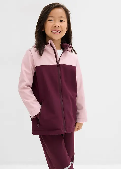 Parka thermique en softshell déperlant, bonprix