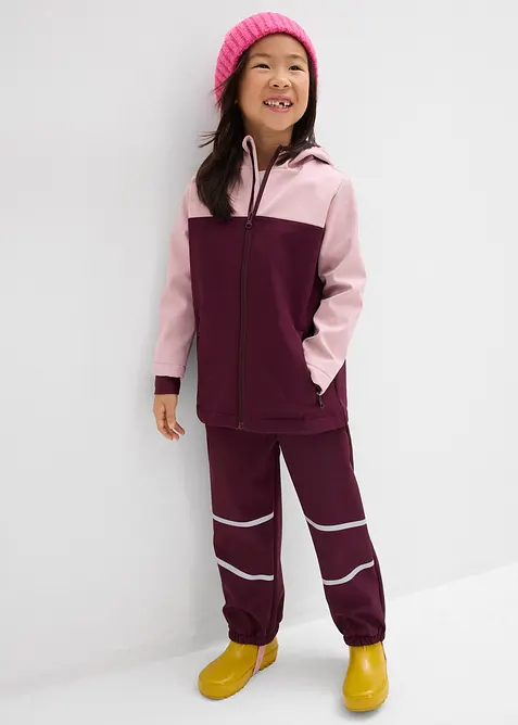 Parka thermique en softshell déperlant, bonprix