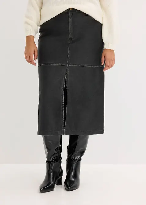 Lederimitat-Rock, bonprix