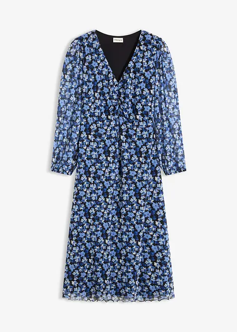 Mesh-Midikleid, bonprix