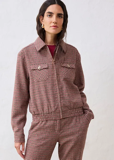 Blouson en laine majoritaire, bonprix