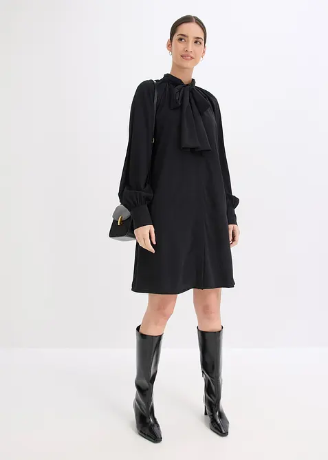 Blusenkleid mit Schluppenkragen, bonprix