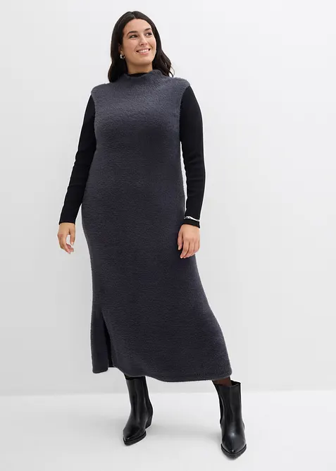 Strickkleid aus Viskose-Mix, bonprix