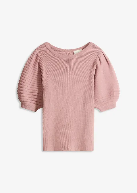 Pullover mit Ballonärmeln, bonprix