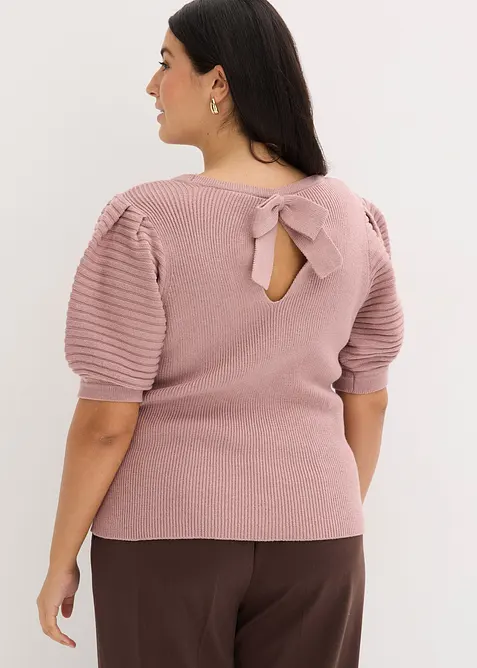 Pullover mit Ballonärmeln, bonprix