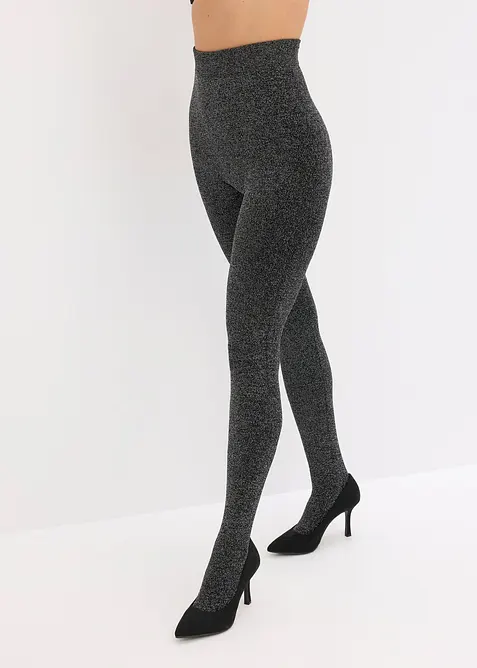 Collant thermique en polaire avec fil brillant, bonprix