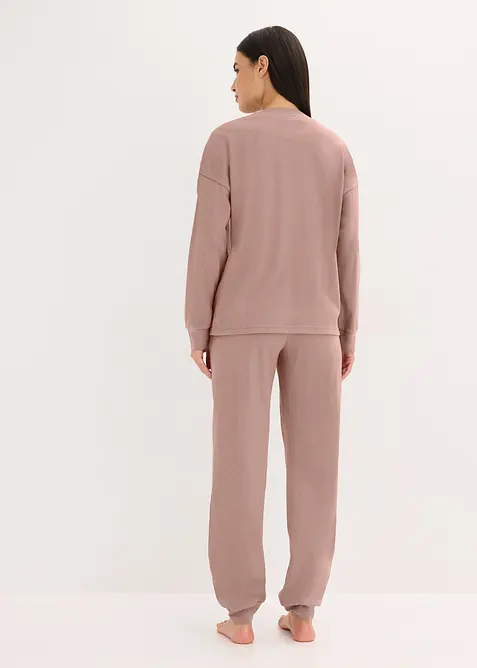 Weit geschnittener Loungewear Hausanzug aus weicher Baumwolle, bonprix