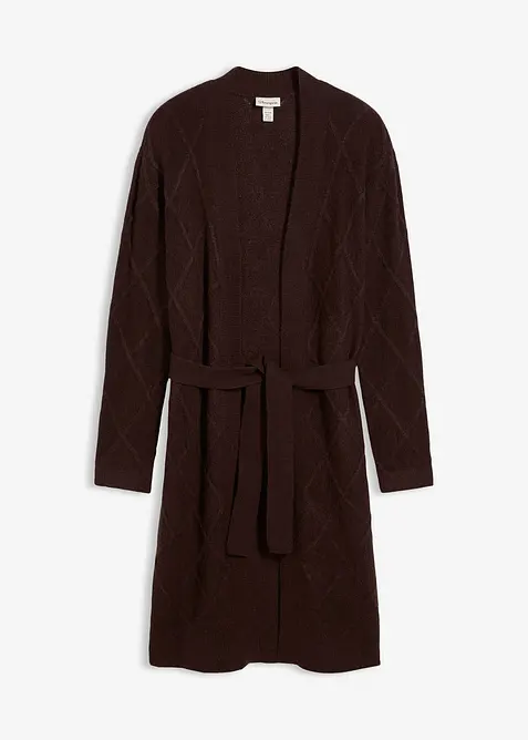 Strickmantel aus Zopfstrick, bonprix