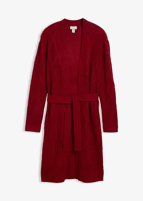 Strickmantel aus Zopfstrick, bonprix