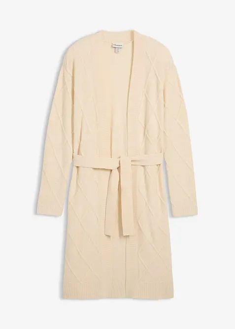 Strickmantel aus Zopfstrick, bonprix