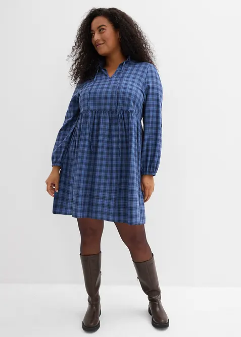 Tunika-Kleid aus reiner Baumwolle, bonprix