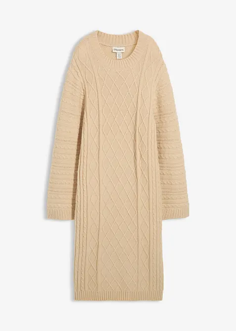 Midi-Strickkleid, bonprix
