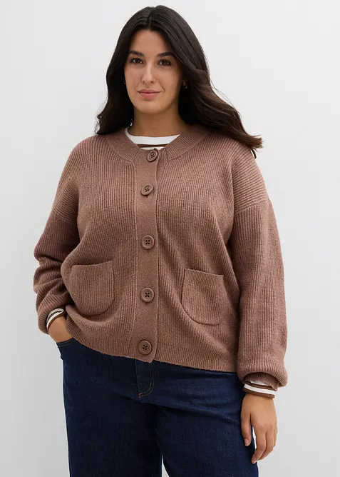 Oversize-Strickjacke, bonprix