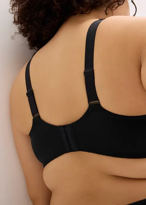 Soutien-gorge minimiseur à bretelles rembourrées et dentelle délicate, bonprix