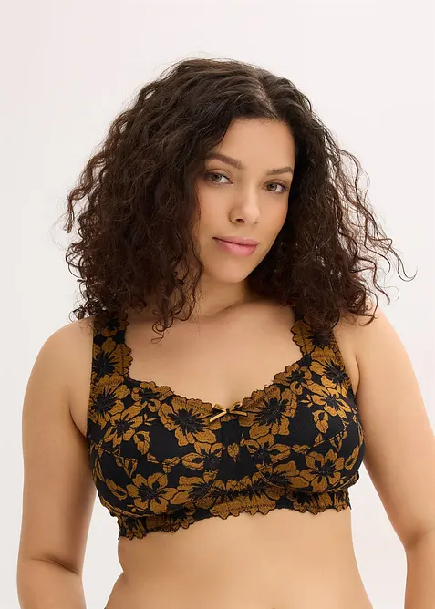 Entlastungs-BH ohne Bügel mit gepolsterten Trägern, bonprix