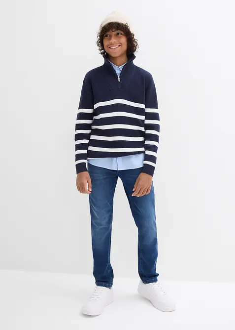 Slim Fit Sweat-Jeans, Straight, bonprix