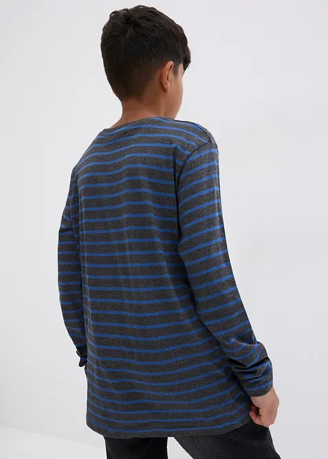 Langarmshirt aus reiner Bio-Baumwolle (2er Pack), bonprix