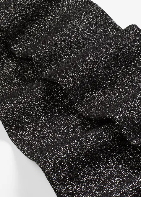 Overknee Str&uuml;mpfe mit Lurex und Bio-Baumwolle, bonprix