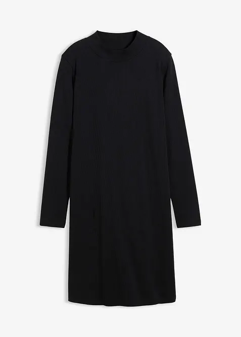 Robe en jersey à col montant, bonprix