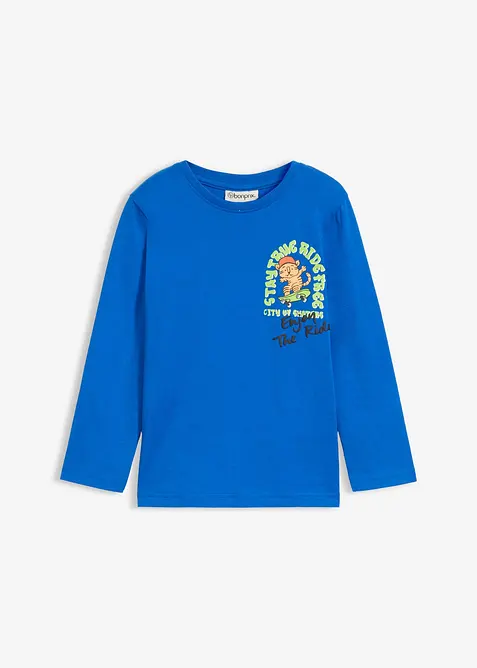 Langarmshirt aus reiner Bio-Baumwolle, bonprix