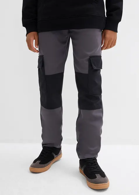 Softshell-Cargohose, weitenverstellbar, bonprix