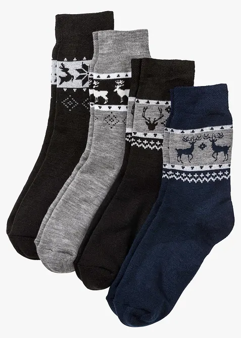 Thermo Socken unisex (4er Pack), bonprix