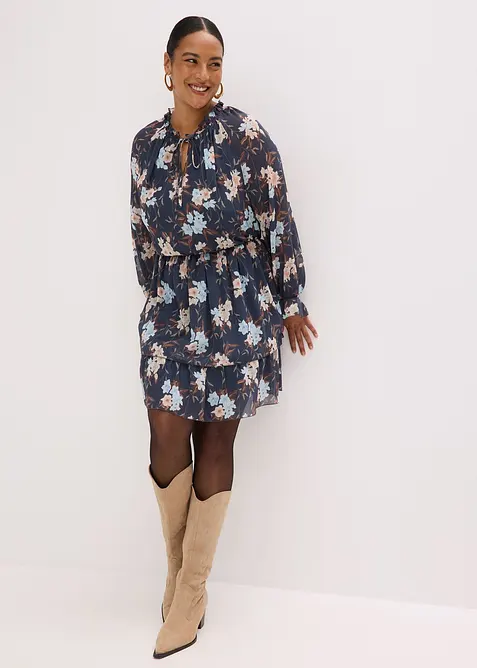 Chiffonkleid, bonprix