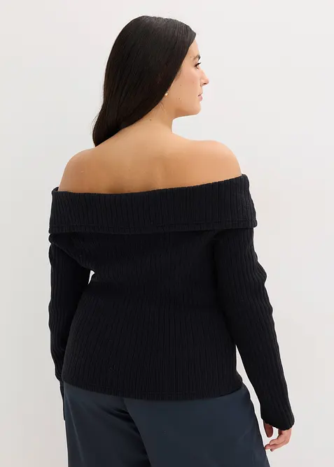 Ripp-Pullover, bonprix