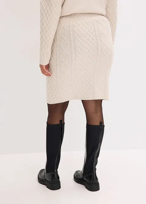 Jupe en maille, bonprix