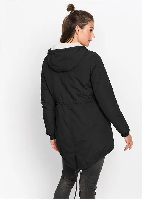 Parka mit Teddy-Futter, bonprix