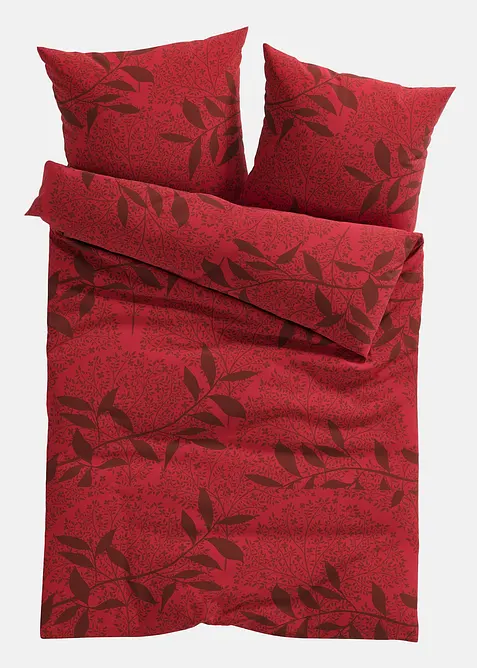 Parure de lit motif feuilles, bonprix