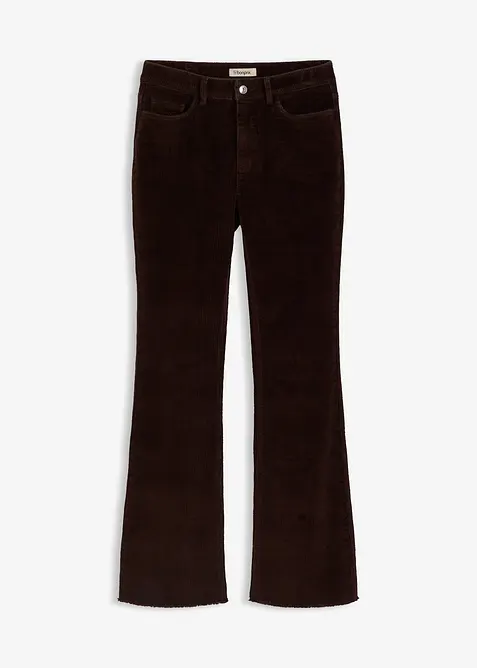 Ausgestellte Cordhose aus Baumwoll-Mix, bonprix
