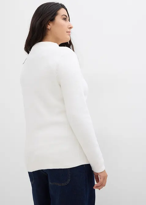 Pullover mit Stehkragen, bonprix