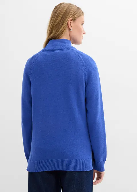 Rollkragenpullover aus reiner Baumwolle, bonprix
