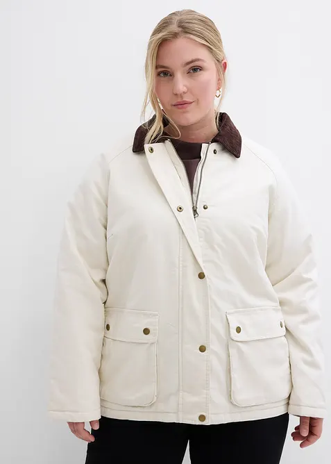 Veste rembourrée en twill, bonprix