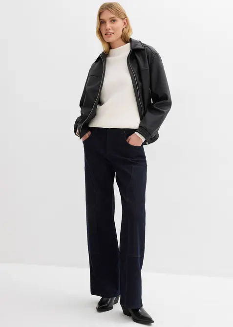 Pull à col montant, bonprix