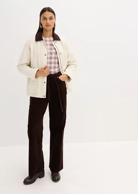 Veste rembourrée en twill, bonprix