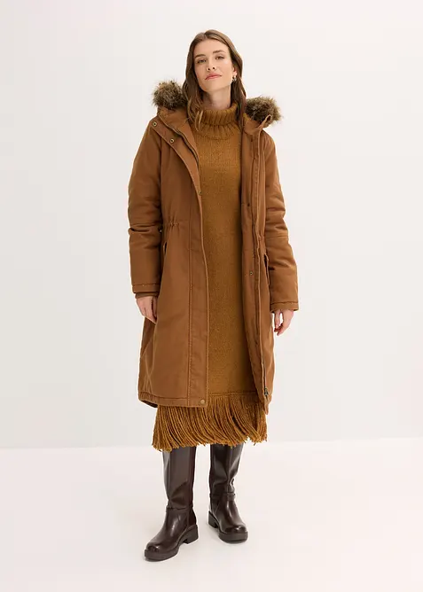 Parka longue et rembourrée, bonprix