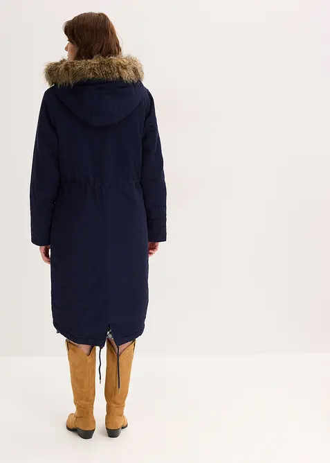 Parka longue et rembourr&eacute;e, bonprix