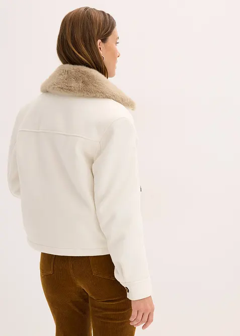 Winterjacke in Wolloptik, bonprix