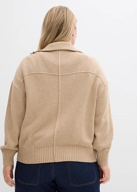 Oversize-Strickjacke, bonprix