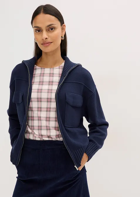 Oversize-Strickjacke, bonprix