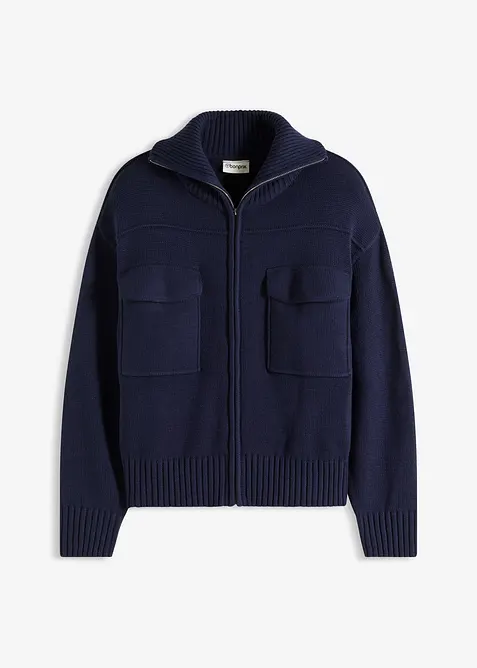 Oversize-Strickjacke, bonprix