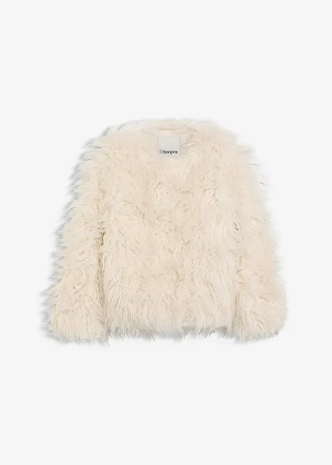 Veste peluche oversize, bonprix