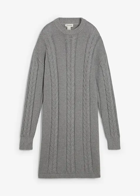 Robe en maille 100% coton, bonprix