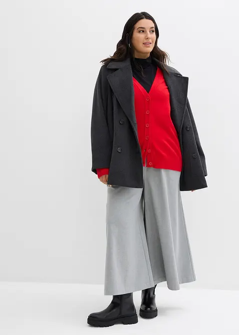 Longstrickjacke aus softem Viskose-Mix, bonprix